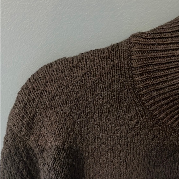 Women’s Ms Maggie Navy Blue Textured Sweater 1X NWOT - Picture 3 of 15